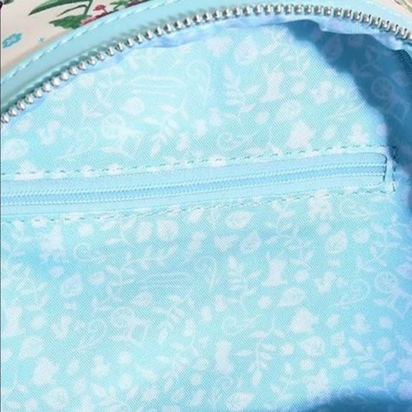 NWT loungefly Disney princess companion floral backpack - Picture 6 of 9